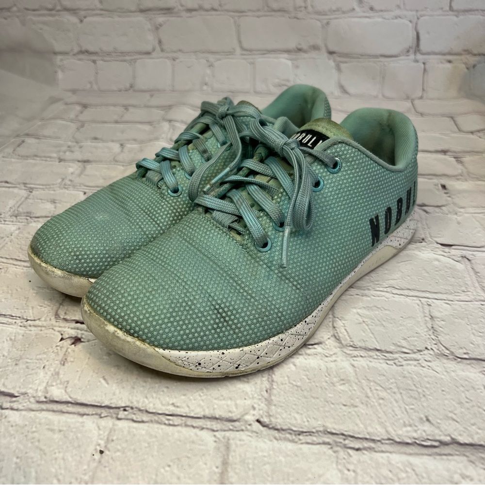NOBULL Aqua Speckle Trainer size 9 Women’s